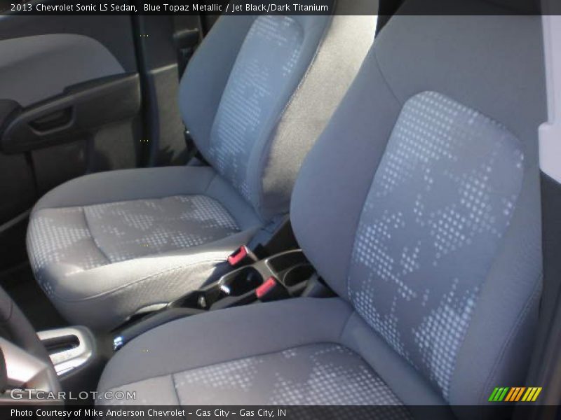 Blue Topaz Metallic / Jet Black/Dark Titanium 2013 Chevrolet Sonic LS Sedan