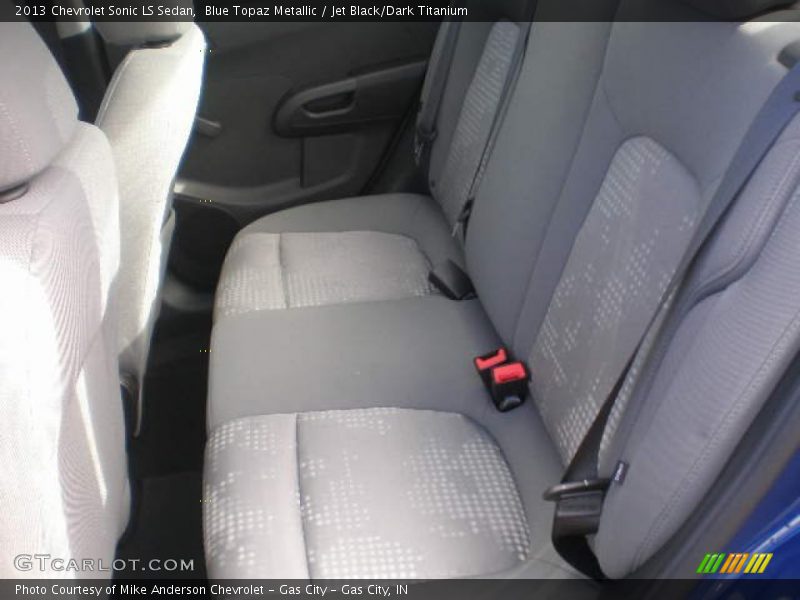 Blue Topaz Metallic / Jet Black/Dark Titanium 2013 Chevrolet Sonic LS Sedan