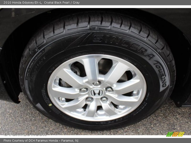 Crystal Black Pearl / Gray 2010 Honda Odyssey EX-L