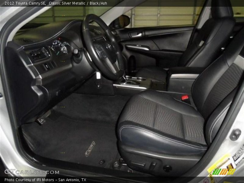 Classic Silver Metallic / Black/Ash 2012 Toyota Camry SE