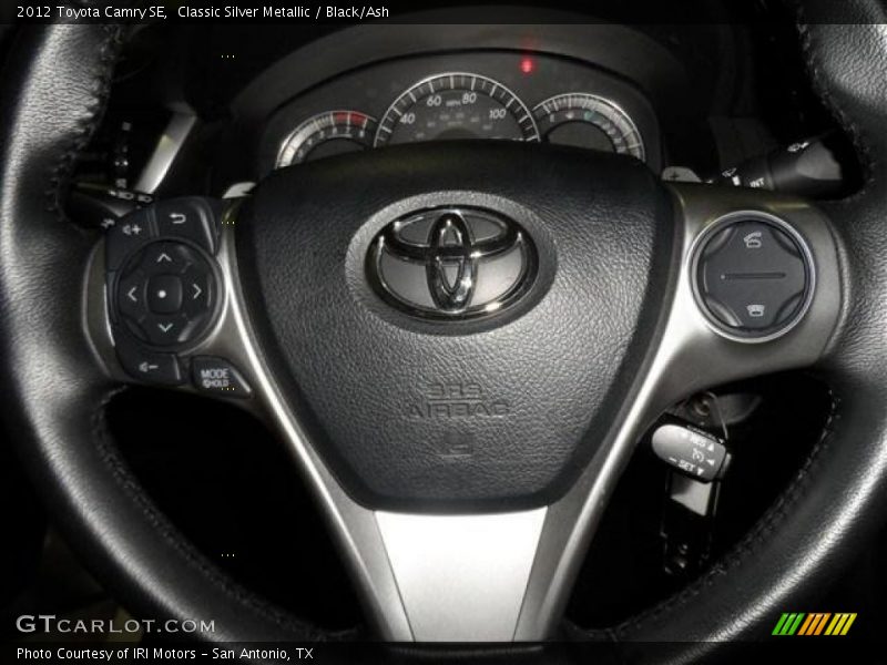 Classic Silver Metallic / Black/Ash 2012 Toyota Camry SE