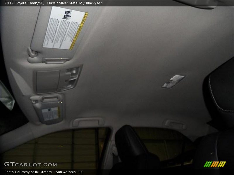 Classic Silver Metallic / Black/Ash 2012 Toyota Camry SE