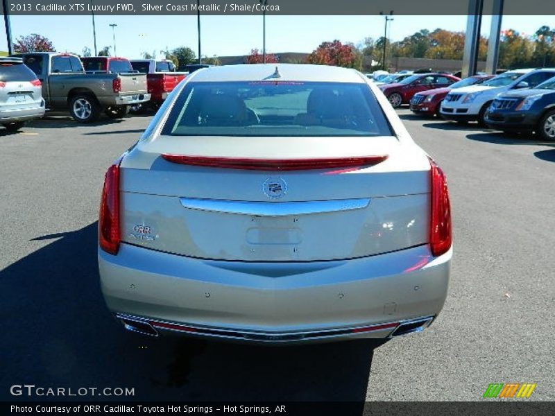 Silver Coast Metallic / Shale/Cocoa 2013 Cadillac XTS Luxury FWD