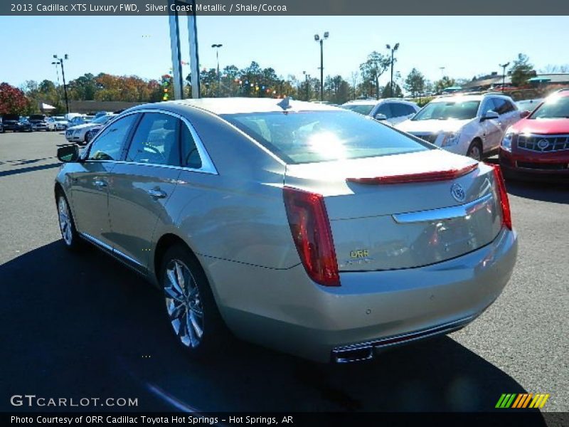 Silver Coast Metallic / Shale/Cocoa 2013 Cadillac XTS Luxury FWD