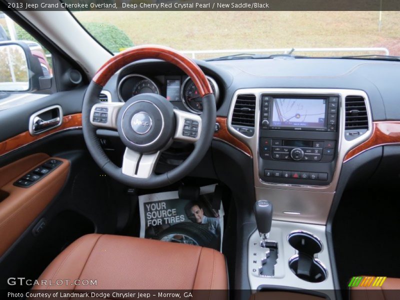 Dashboard of 2013 Grand Cherokee Overland