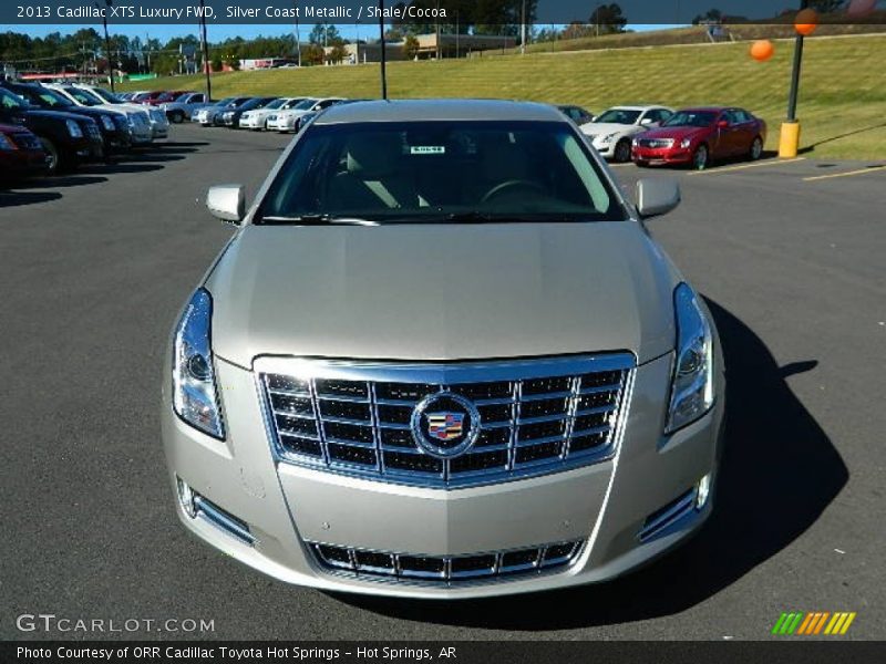 Silver Coast Metallic / Shale/Cocoa 2013 Cadillac XTS Luxury FWD