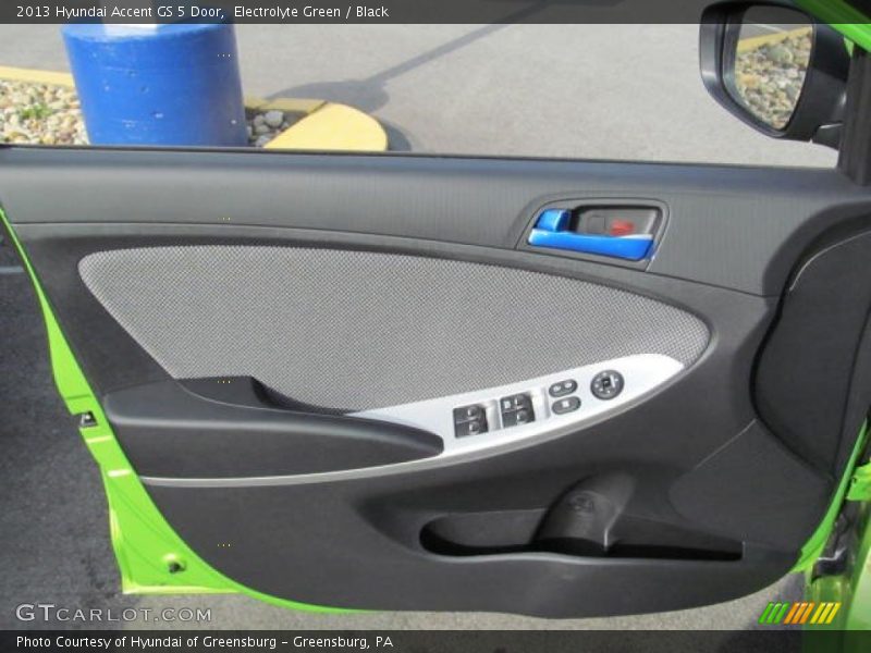 Door Panel of 2013 Accent GS 5 Door