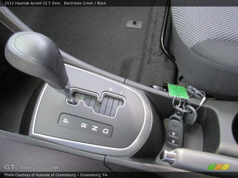  2013 Accent GS 5 Door 6 Speed Shiftronic Automatic Shifter