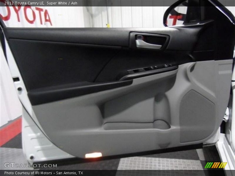 Super White / Ash 2012 Toyota Camry LE