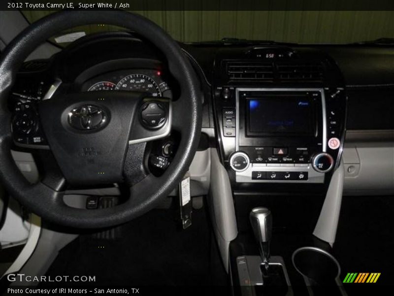 Super White / Ash 2012 Toyota Camry LE