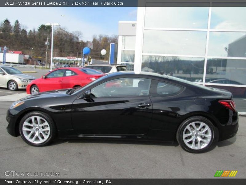  2013 Genesis Coupe 2.0T Black Noir Pearl