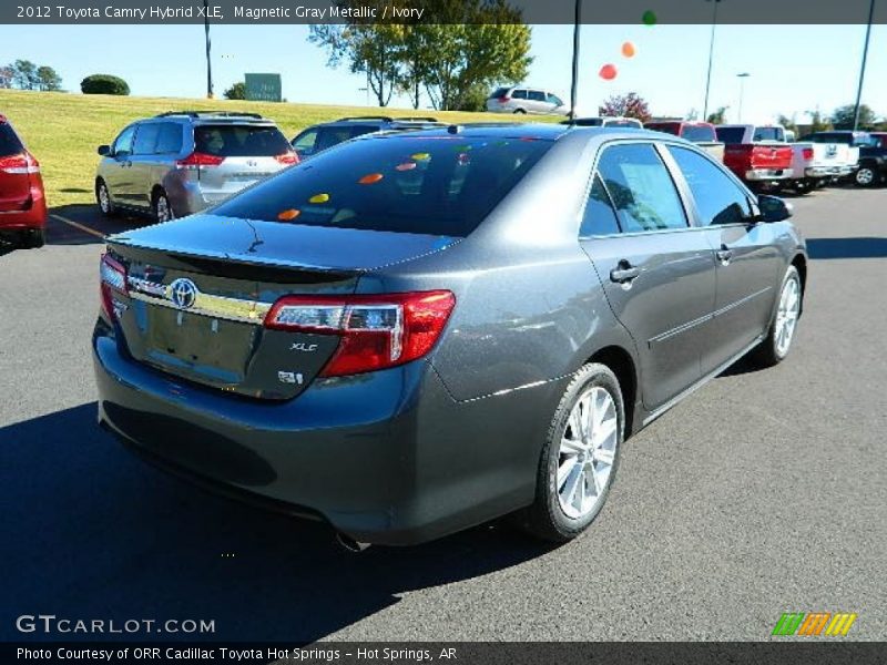 Magnetic Gray Metallic / Ivory 2012 Toyota Camry Hybrid XLE