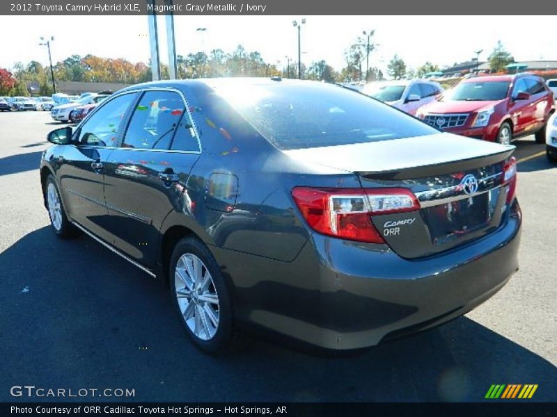 Magnetic Gray Metallic / Ivory 2012 Toyota Camry Hybrid XLE