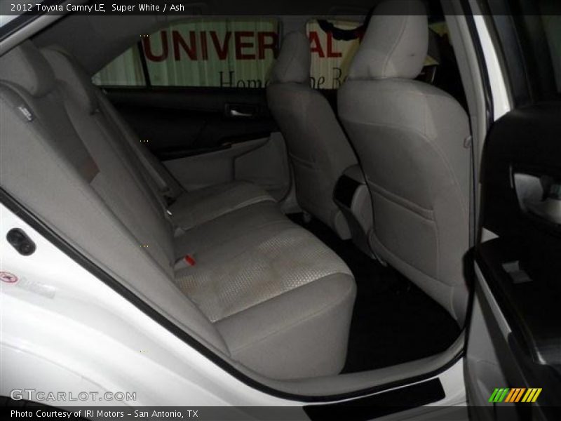 Super White / Ash 2012 Toyota Camry LE