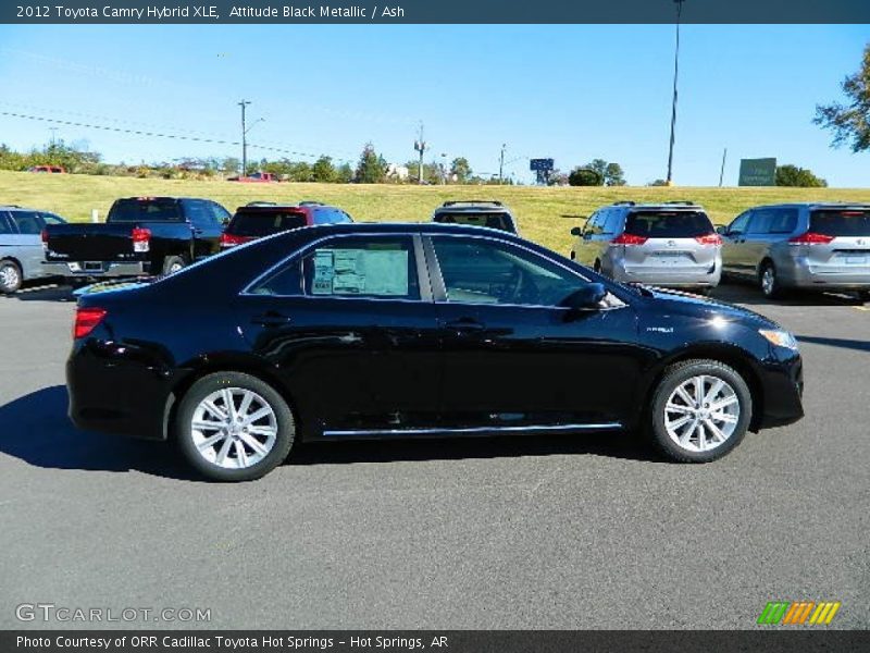 Attitude Black Metallic / Ash 2012 Toyota Camry Hybrid XLE