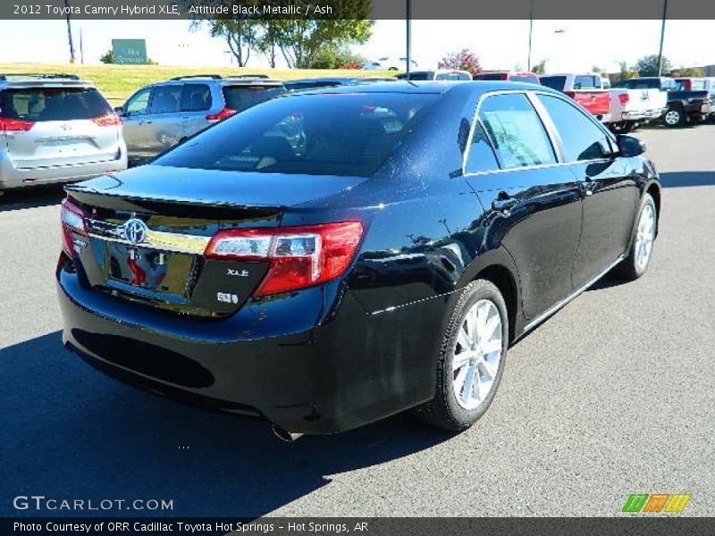 Attitude Black Metallic / Ash 2012 Toyota Camry Hybrid XLE