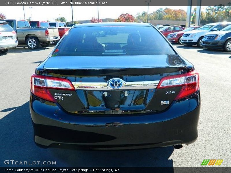 Attitude Black Metallic / Ash 2012 Toyota Camry Hybrid XLE
