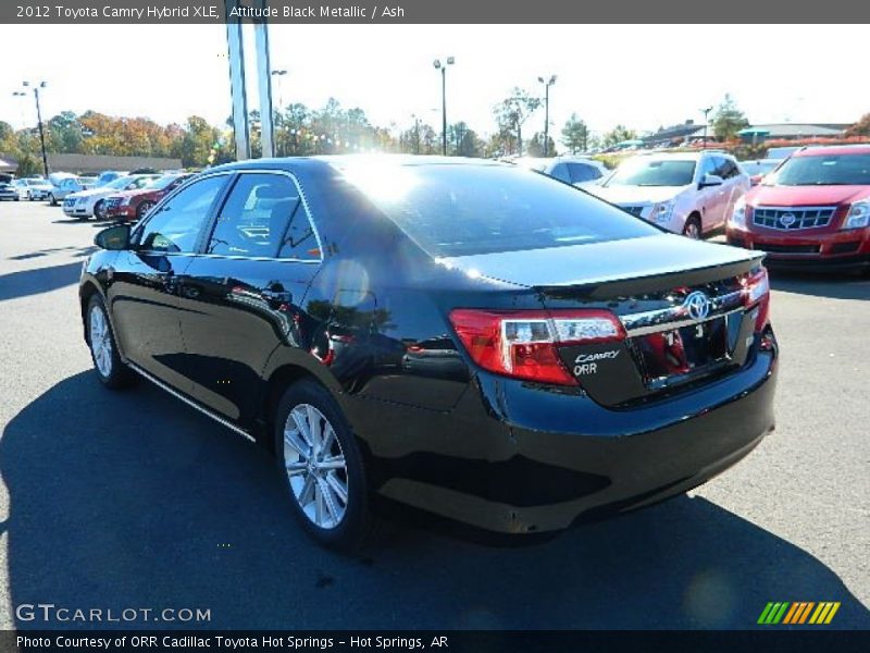 Attitude Black Metallic / Ash 2012 Toyota Camry Hybrid XLE