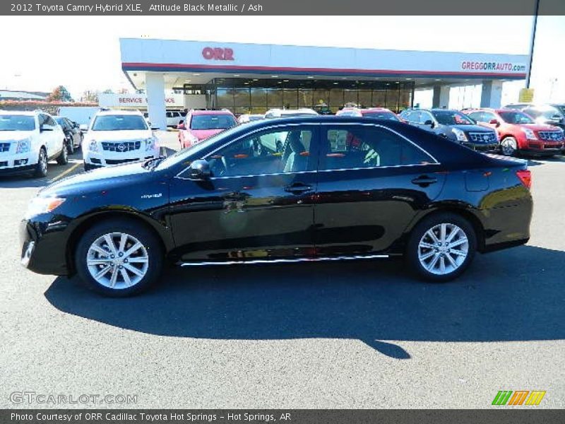Attitude Black Metallic / Ash 2012 Toyota Camry Hybrid XLE