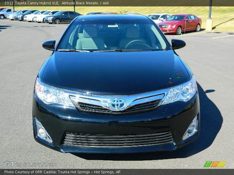 Attitude Black Metallic / Ash 2012 Toyota Camry Hybrid XLE