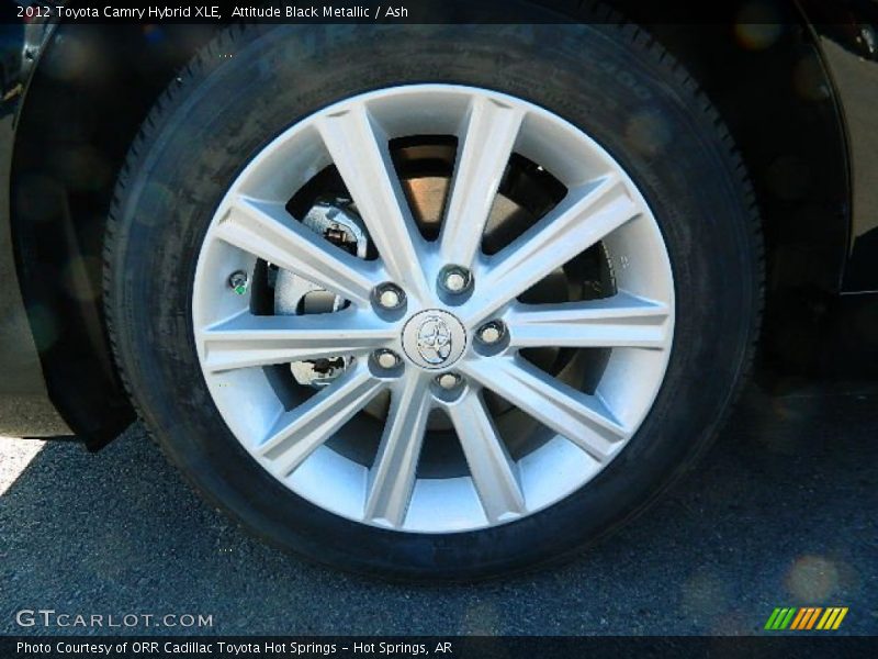 Attitude Black Metallic / Ash 2012 Toyota Camry Hybrid XLE