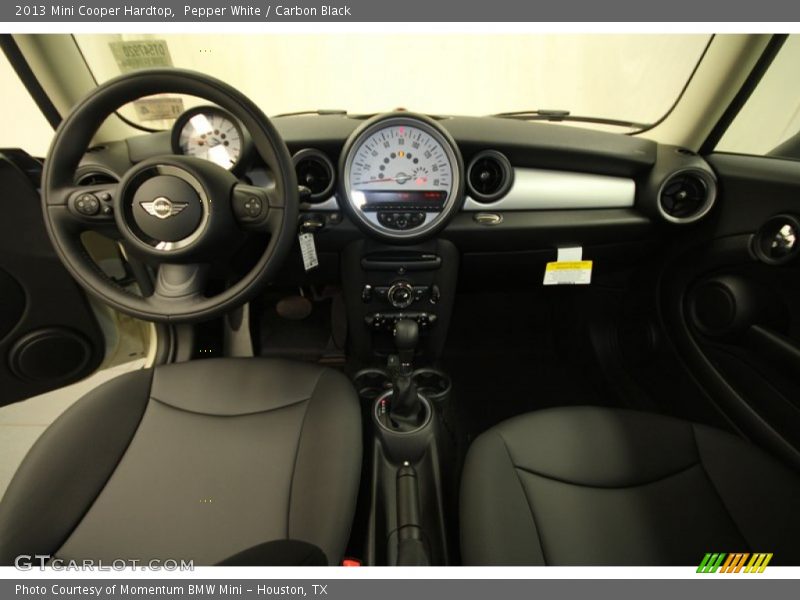 Pepper White / Carbon Black 2013 Mini Cooper Hardtop