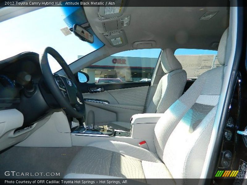Attitude Black Metallic / Ash 2012 Toyota Camry Hybrid XLE