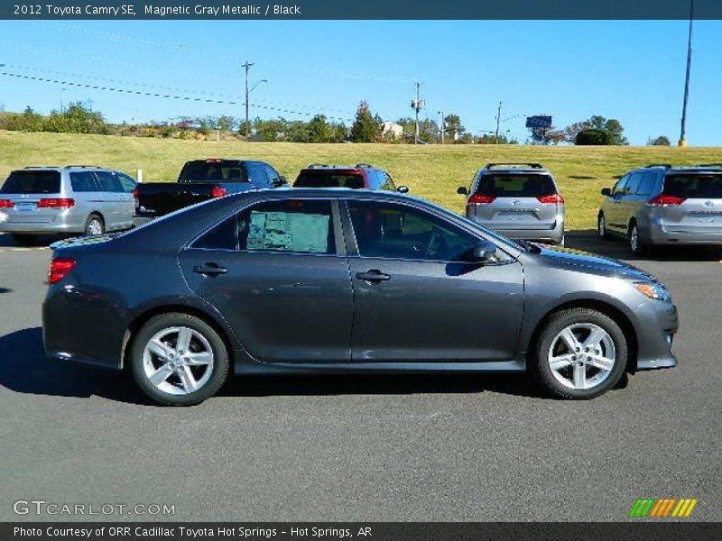 Magnetic Gray Metallic / Black 2012 Toyota Camry SE