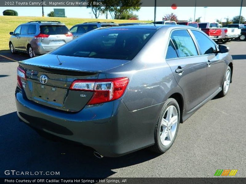 Magnetic Gray Metallic / Black 2012 Toyota Camry SE