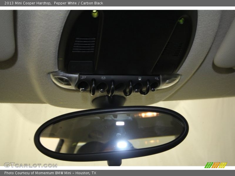 Pepper White / Carbon Black 2013 Mini Cooper Hardtop