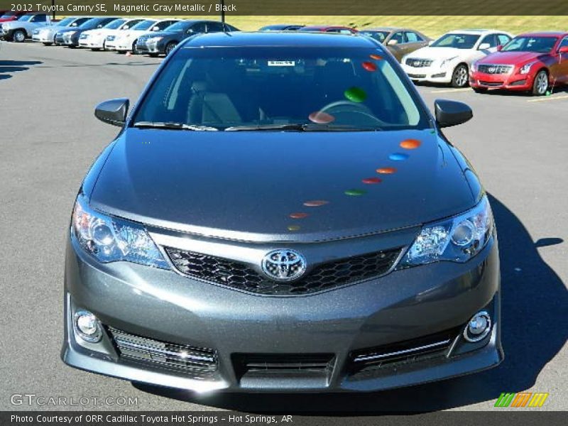 Magnetic Gray Metallic / Black 2012 Toyota Camry SE