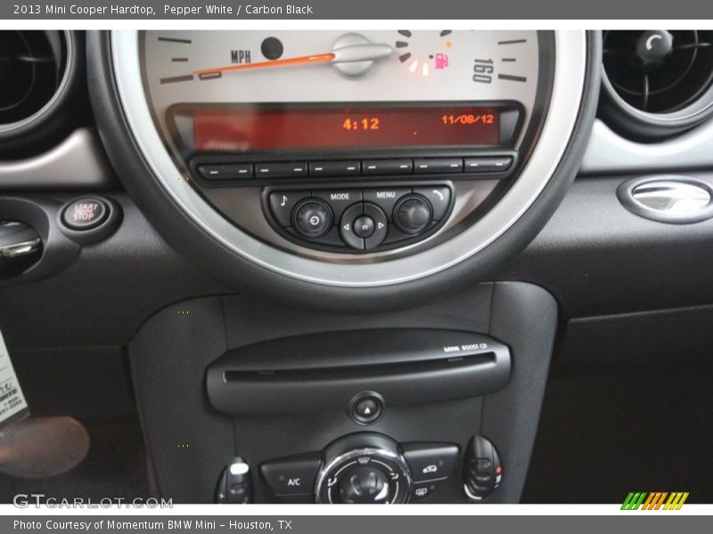 Pepper White / Carbon Black 2013 Mini Cooper Hardtop