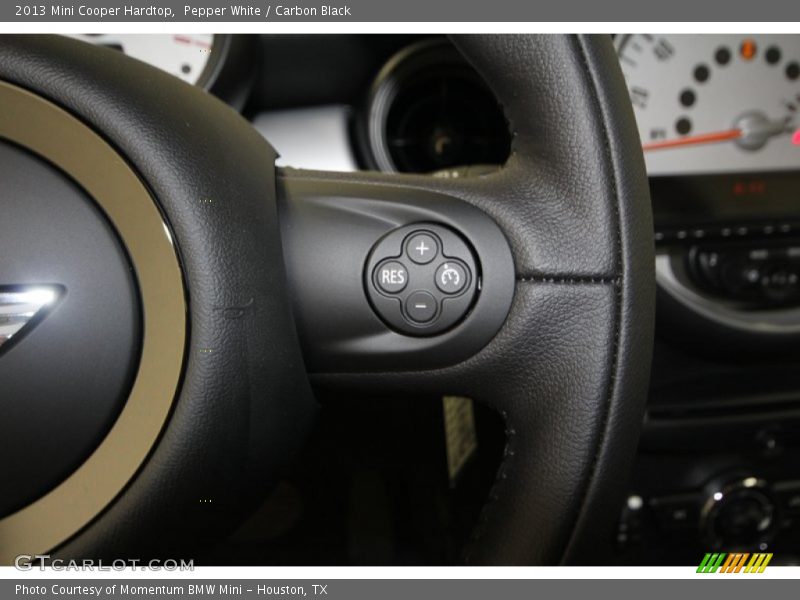 Pepper White / Carbon Black 2013 Mini Cooper Hardtop