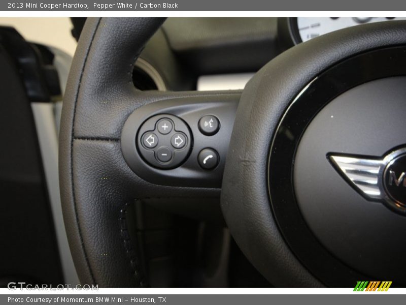 Pepper White / Carbon Black 2013 Mini Cooper Hardtop