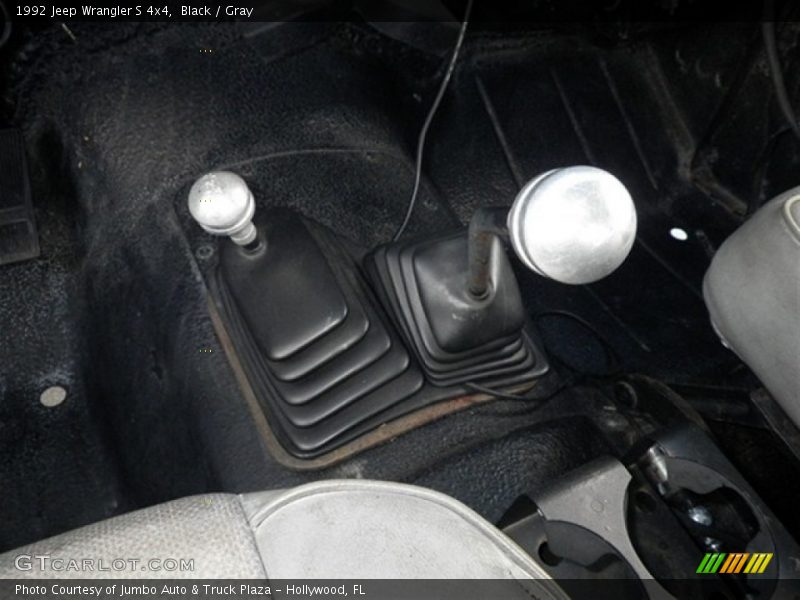  1992 Wrangler S 4x4 5 Speed Manual Shifter
