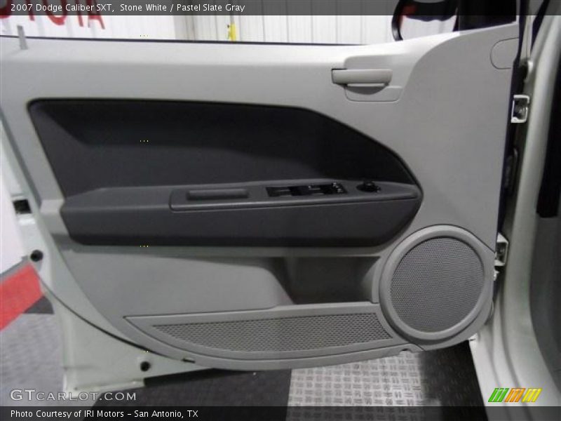 Stone White / Pastel Slate Gray 2007 Dodge Caliber SXT