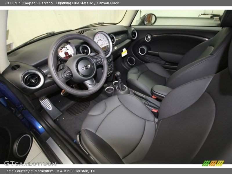  2013 Cooper S Hardtop Carbon Black Interior
