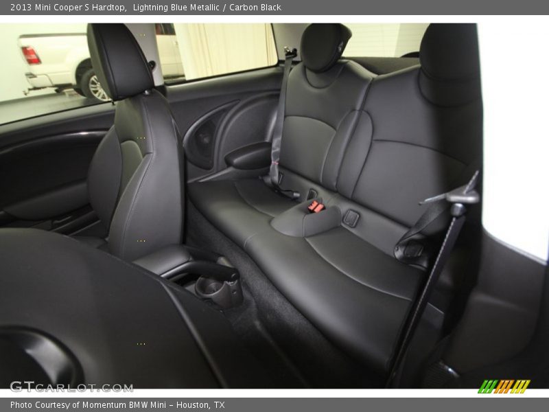 Rear Seat of 2013 Cooper S Hardtop