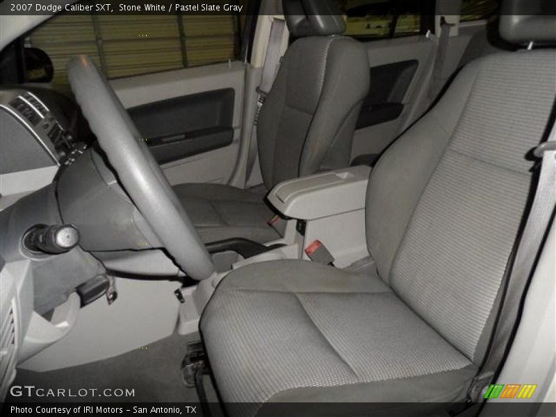 Stone White / Pastel Slate Gray 2007 Dodge Caliber SXT