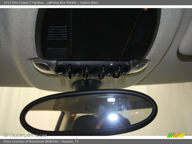 Lightning Blue Metallic / Carbon Black 2013 Mini Cooper S Hardtop