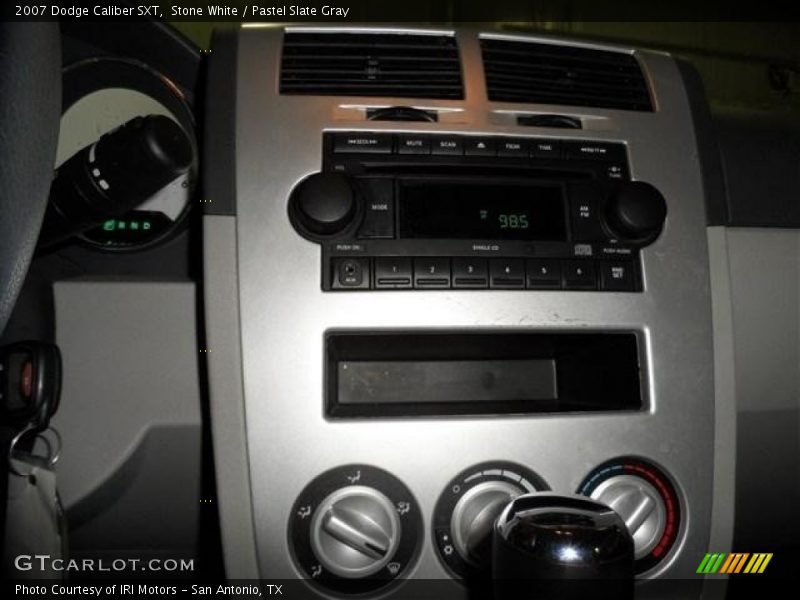 Stone White / Pastel Slate Gray 2007 Dodge Caliber SXT