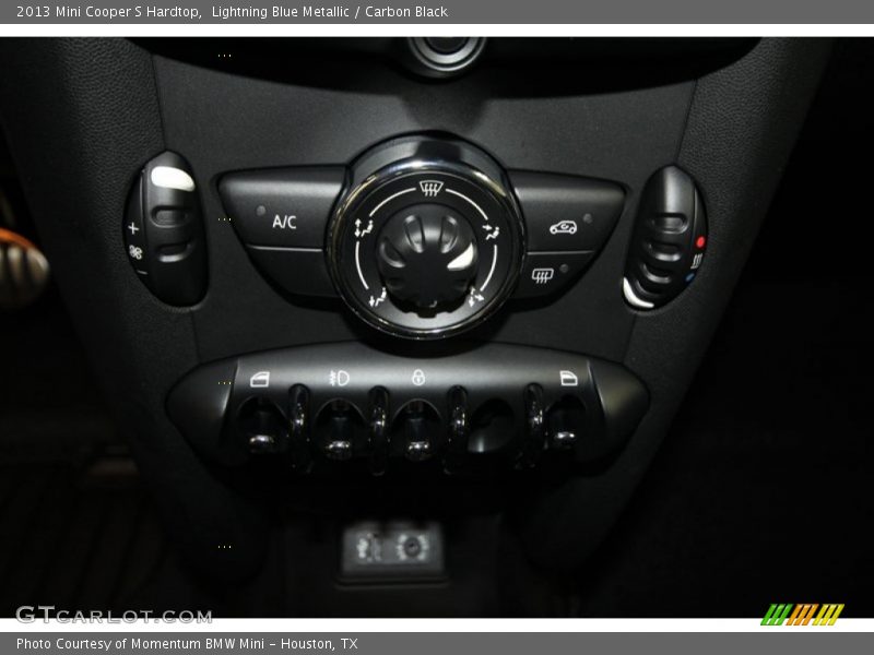 Lightning Blue Metallic / Carbon Black 2013 Mini Cooper S Hardtop