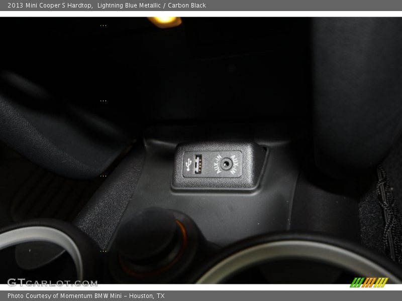 Lightning Blue Metallic / Carbon Black 2013 Mini Cooper S Hardtop