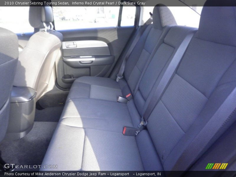Inferno Red Crystal Pearl / Dark Slate Gray 2010 Chrysler Sebring Touring Sedan