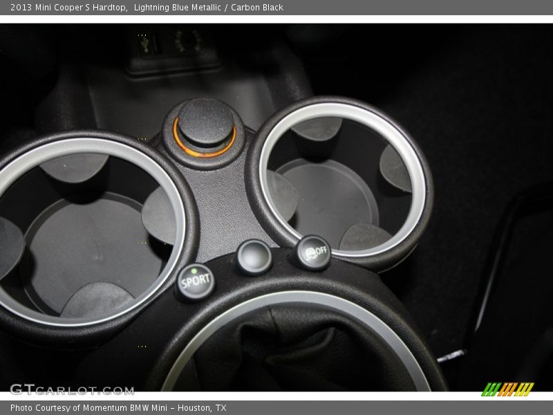 Lightning Blue Metallic / Carbon Black 2013 Mini Cooper S Hardtop