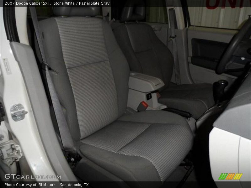 Stone White / Pastel Slate Gray 2007 Dodge Caliber SXT