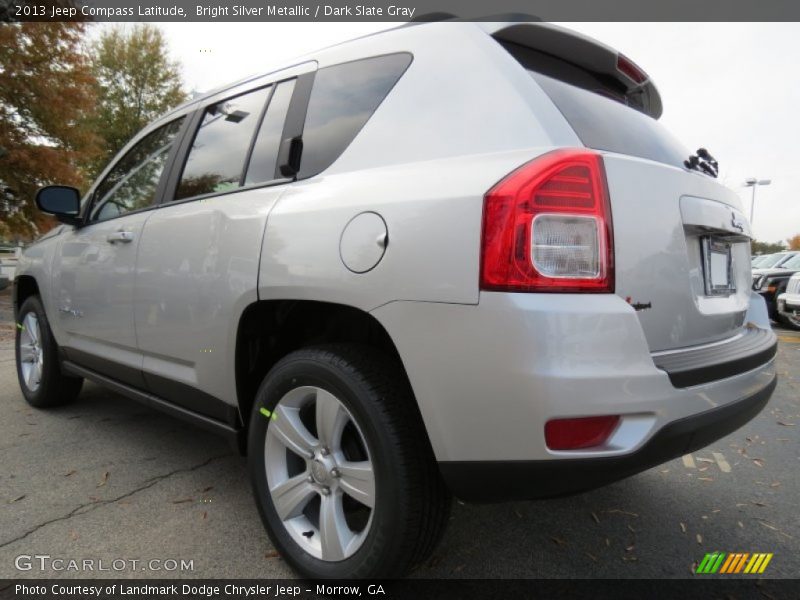  2013 Compass Latitude Bright Silver Metallic