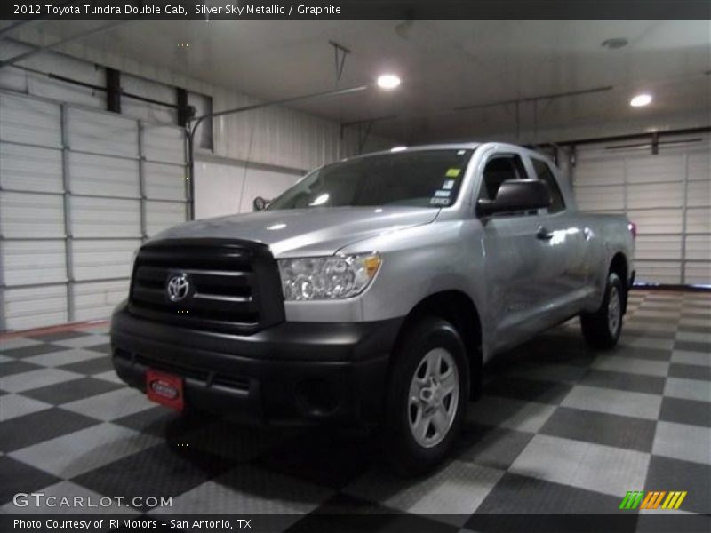 Silver Sky Metallic / Graphite 2012 Toyota Tundra Double Cab