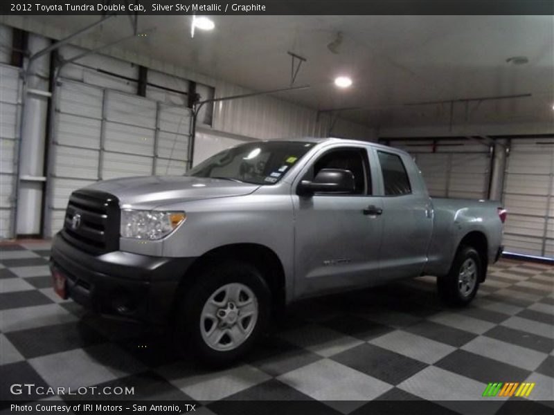 Silver Sky Metallic / Graphite 2012 Toyota Tundra Double Cab