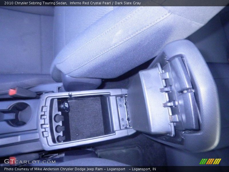 Inferno Red Crystal Pearl / Dark Slate Gray 2010 Chrysler Sebring Touring Sedan